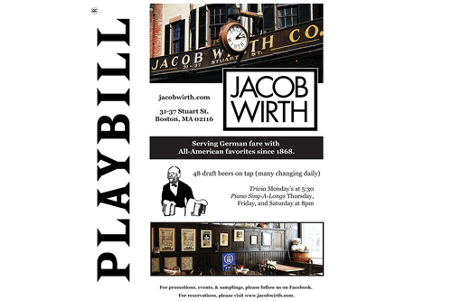 Playbill print ad